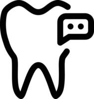 Zahn Zahnarzt Symbol Symbol Bild Vektor. Illustration von das Dental Medizin Symbol Design Grafik Bild vektor