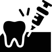 tand tandläkare ikon symbol bild vektor. illustration av de dental medicin symbol design grafisk bild vektor