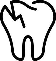 tand tandläkare ikon symbol bild vektor. illustration av de dental medicin symbol design grafisk bild vektor