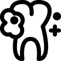 tand tandläkare ikon symbol bild vektor. illustration av de dental medicin symbol design grafisk bild vektor