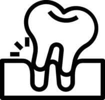 tand tandläkare ikon symbol bild vektor. illustration av de dental medicin symbol design grafisk bild vektor