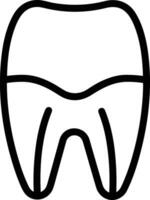 Zahn Zahnarzt Symbol Symbol Bild Vektor. Illustration von das Dental Medizin Symbol Design Grafik Bild vektor