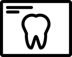 Zahn Zahnarzt Symbol Symbol Bild Vektor. Illustration von das Dental Medizin Symbol Design Grafik Bild vektor