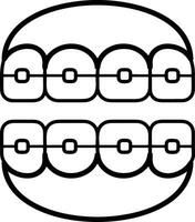 tand tandläkare ikon symbol bild vektor. illustration av de dental medicin symbol design grafisk bild vektor