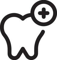 tand tandläkare ikon symbol bild vektor. illustration av de dental medicin symbol design grafisk bild vektor