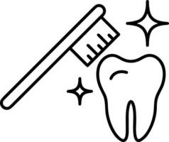 Zahn Zahnarzt Symbol Symbol Bild Vektor. Illustration von das Dental Medizin Symbol Design Grafik Bild vektor