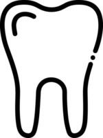 Zahn Zahnarzt Symbol Symbol Bild Vektor. Illustration von das Dental Medizin Symbol Design Grafik Bild vektor