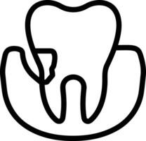 tand tandläkare ikon symbol bild vektor. illustration av de dental medicin symbol design grafisk bild vektor