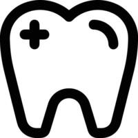 Zahn Zahnarzt Symbol Symbol Bild Vektor. Illustration von das Dental Medizin Symbol Design Grafik Bild vektor