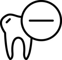 tand tandläkare ikon symbol bild vektor. illustration av de dental medicin symbol design grafisk bild vektor