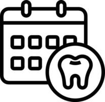 Zahn Zahnarzt Symbol Symbol Bild Vektor. Illustration von das Dental Medizin Symbol Design Grafik Bild vektor
