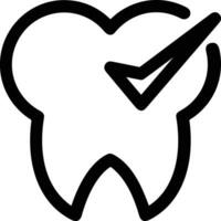 Zahn Zahnarzt Symbol Symbol Bild Vektor. Illustration von das Dental Medizin Symbol Design Grafik Bild vektor