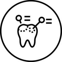 tand tandläkare ikon symbol bild vektor. illustration av de dental medicin symbol design grafisk bild vektor