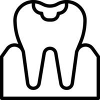 tand tandläkare ikon symbol bild vektor. illustration av de dental medicin symbol design grafisk bild vektor