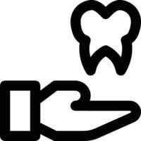 tand tandläkare ikon symbol bild vektor. illustration av de dental medicin symbol design grafisk bild vektor