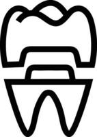 tand tandläkare ikon symbol bild vektor. illustration av de dental medicin symbol design grafisk bild vektor