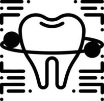 tand tandläkare ikon symbol bild vektor. illustration av de dental medicin symbol design grafisk bild vektor