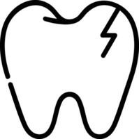 tand tandläkare ikon symbol bild vektor. illustration av de dental medicin symbol design grafisk bild vektor