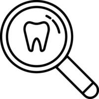 tand tandläkare ikon symbol bild vektor. illustration av de dental medicin symbol design grafisk bild vektor