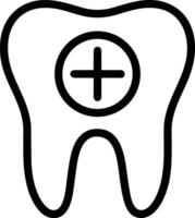 Zahn Zahnarzt Symbol Symbol Bild Vektor. Illustration von das Dental Medizin Symbol Design Grafik Bild vektor