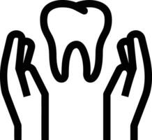 tand tandläkare ikon symbol bild vektor. illustration av de dental medicin symbol design grafisk bild vektor