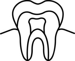 tand tandläkare ikon symbol bild vektor. illustration av de dental medicin symbol design grafisk bild vektor