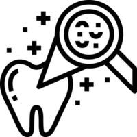 tand tandläkare ikon symbol bild vektor. illustration av de dental medicin symbol design grafisk bild vektor