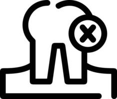 tand tandläkare ikon symbol bild vektor. illustration av de dental medicin symbol design grafisk bild vektor