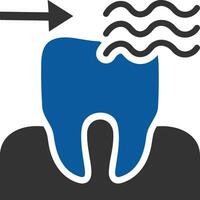 Zahn Zahnarzt Symbol Symbol Bild Vektor. Illustration von das Dental Medizin Symbol Design Grafik Bild vektor