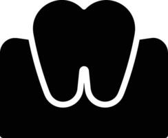 Zahn Zahnarzt Symbol Symbol Bild Vektor. Illustration von das Dental Medizin Symbol Design Grafik Bild vektor