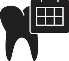 tand tandläkare ikon symbol bild vektor. illustration av de dental medicin symbol design grafisk bild vektor