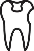 tand tandläkare ikon symbol bild vektor. illustration av de dental medicin symbol design grafisk bild vektor