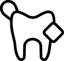 tand tandläkare ikon symbol bild vektor. illustration av de dental medicin symbol design grafisk bild vektor