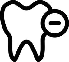 Zahn Zahnarzt Symbol Symbol Bild Vektor. Illustration von das Dental Medizin Symbol Design Grafik Bild vektor