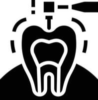 Zahn Zahnarzt Symbol Symbol Bild Vektor. Illustration von das Dental Medizin Symbol Design Grafik Bild vektor