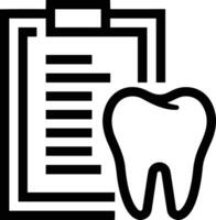 Zahn Zahnarzt Symbol Symbol Bild Vektor. Illustration von das Dental Medizin Symbol Design Grafik Bild vektor