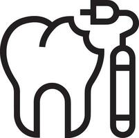 tand tandläkare ikon symbol bild vektor. illustration av de dental medicin symbol design grafisk bild vektor