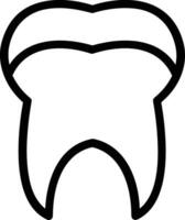 Zahn Zahnarzt Symbol Symbol Bild Vektor. Illustration von das Dental Medizin Symbol Design Grafik Bild vektor