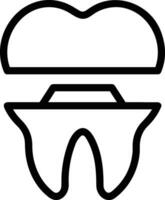 tand tandläkare ikon symbol bild vektor. illustration av de dental medicin symbol design grafisk bild vektor