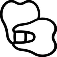 tand tandläkare ikon symbol bild vektor. illustration av de dental medicin symbol design grafisk bild vektor