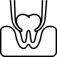 Zahn Zahnarzt Symbol Symbol Bild Vektor. Illustration von das Dental Medizin Symbol Design Grafik Bild vektor