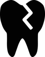 Zahn Zahnarzt Symbol Symbol Bild Vektor. Illustration von das Dental Medizin Symbol Design Grafik Bild vektor