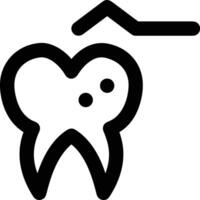 tand tandläkare ikon symbol bild vektor. illustration av de dental medicin symbol design grafisk bild vektor