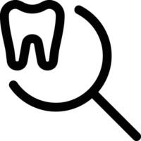 Zahn Zahnarzt Symbol Symbol Bild Vektor. Illustration von das Dental Medizin Symbol Design Grafik Bild vektor