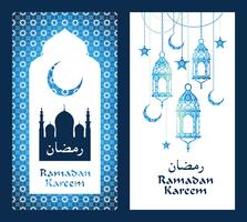 Ramadan Kareem. Vektor-Illustration. vektor