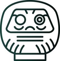 Daruma Vektor Symbol Design