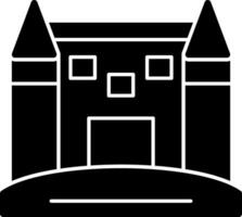 Sand Schloss Vektor Symbol Design