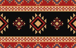 etnisk abstrakt ikat konst. aztec prydnad skriva ut. geometrisk etnisk mönster sömlös Färg orientalisk. design för bakgrund ,ridå, matta, tapet, Kläder, omslag, batik, vektor illustration.