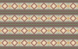 ethnisch abstrakt Ikat Kunst. aztekisch Ornament drucken. geometrisch ethnisch Muster nahtlos Farbe orientalisch. Design zum Hintergrund ,Vorhang, Teppich, Hintergrund, Kleidung, Verpackung, Batik, Vektor Illustration.