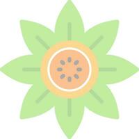 Sonnenblumen-Vektor-Icon-Design vektor